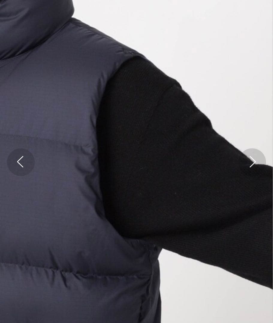 ジャーナルスタンダード別注 ノースフェイスパープルレーベル ダウンベスト