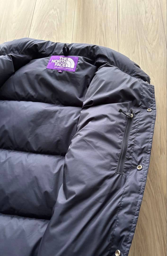 ジャーナルスタンダード別注 ノースフェイスパープルレーベル ダウンベスト