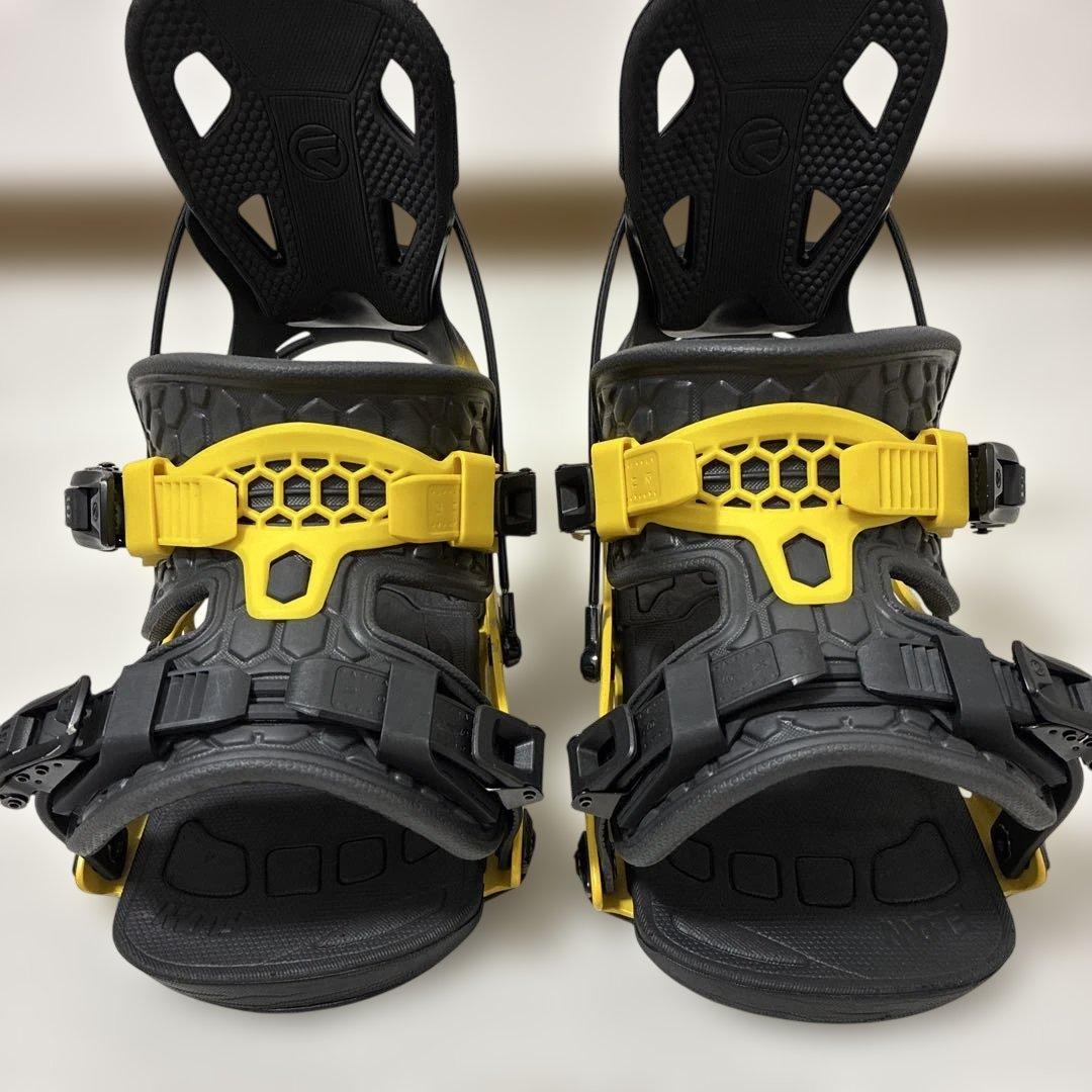 Flow NX2 fusion 22-23 L ビンディング　イエロー×ブラック