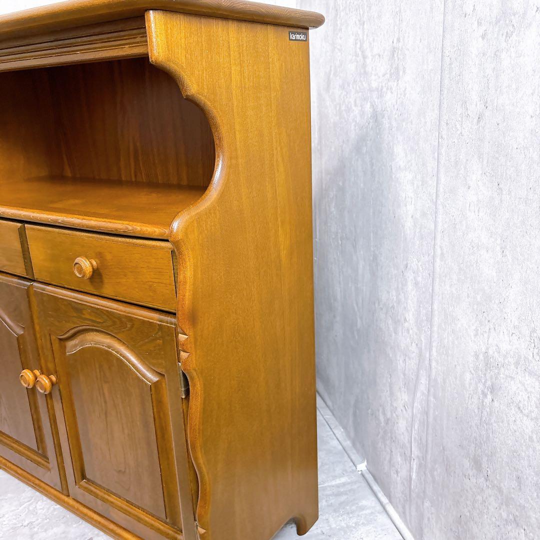 【美品】カリモク　ヴィンテージ ２D キャビネットラック