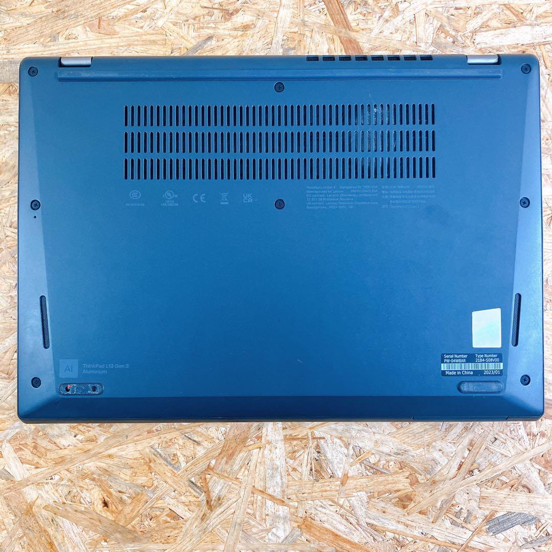 Lenovo ThinkPad L13 Gen3 第12世代 Win11搭載