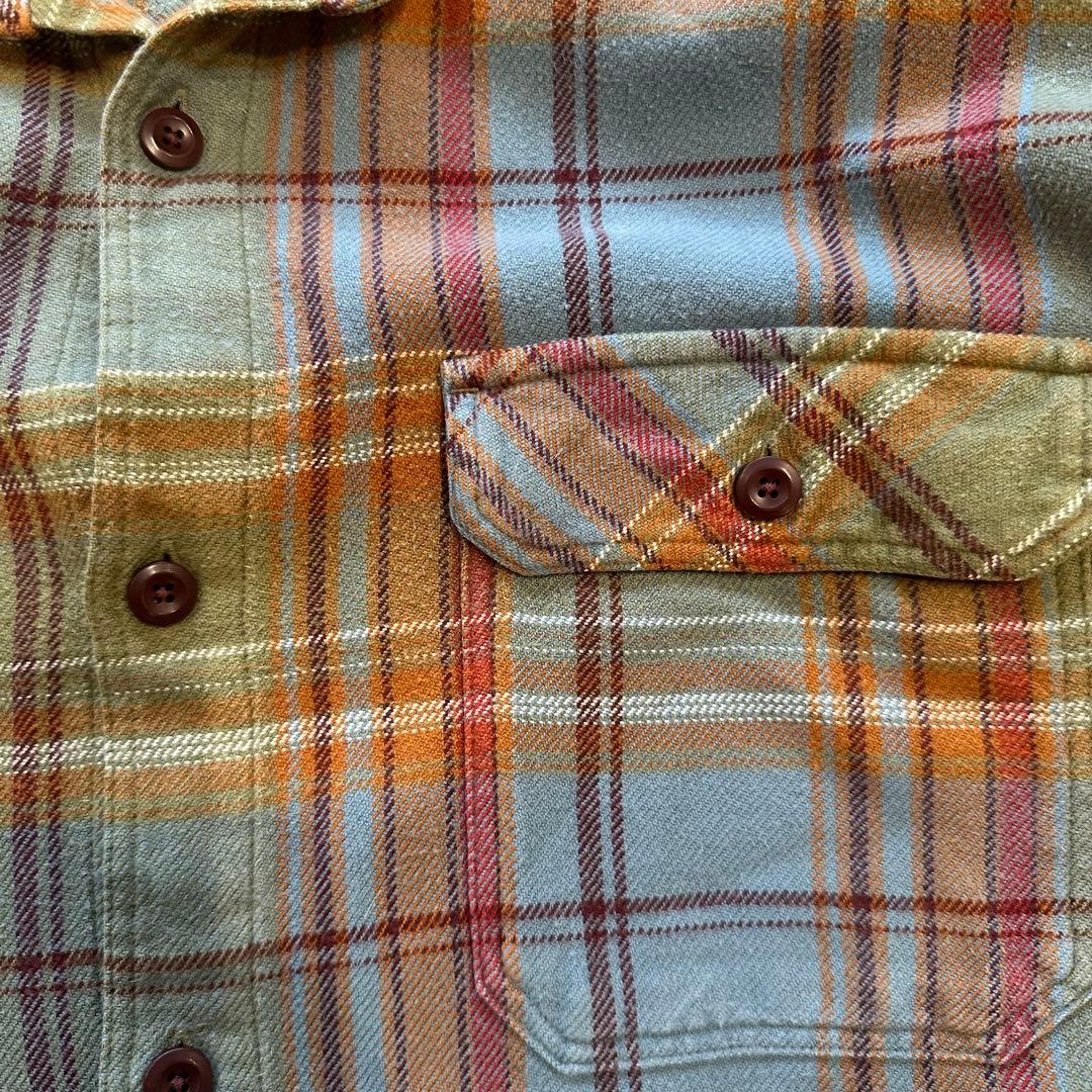 【極美品XL】パタゴニア ネルシャツ FA12 チェック柄 オーガニックコットン