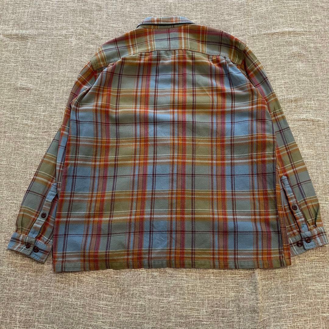 【極美品XL】パタゴニア ネルシャツ FA12 チェック柄 オーガニックコットン