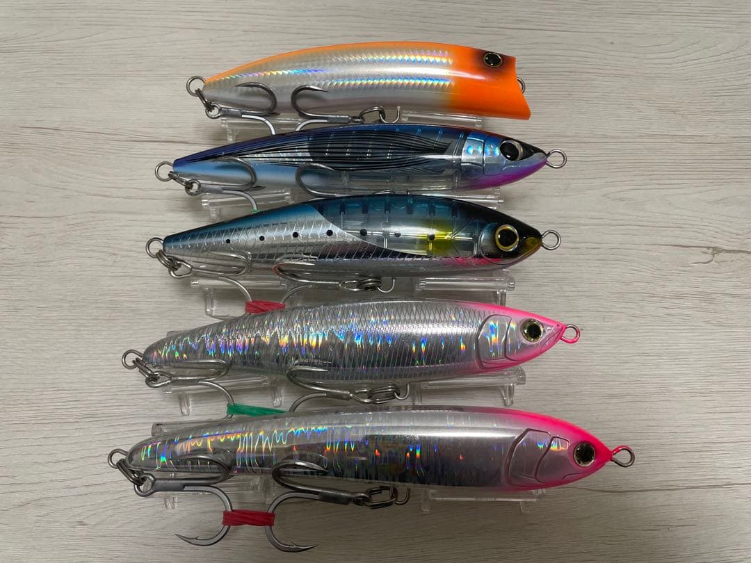 【定価1万7千円相当‼️】ヒラマサ、キハダルアー5点セット