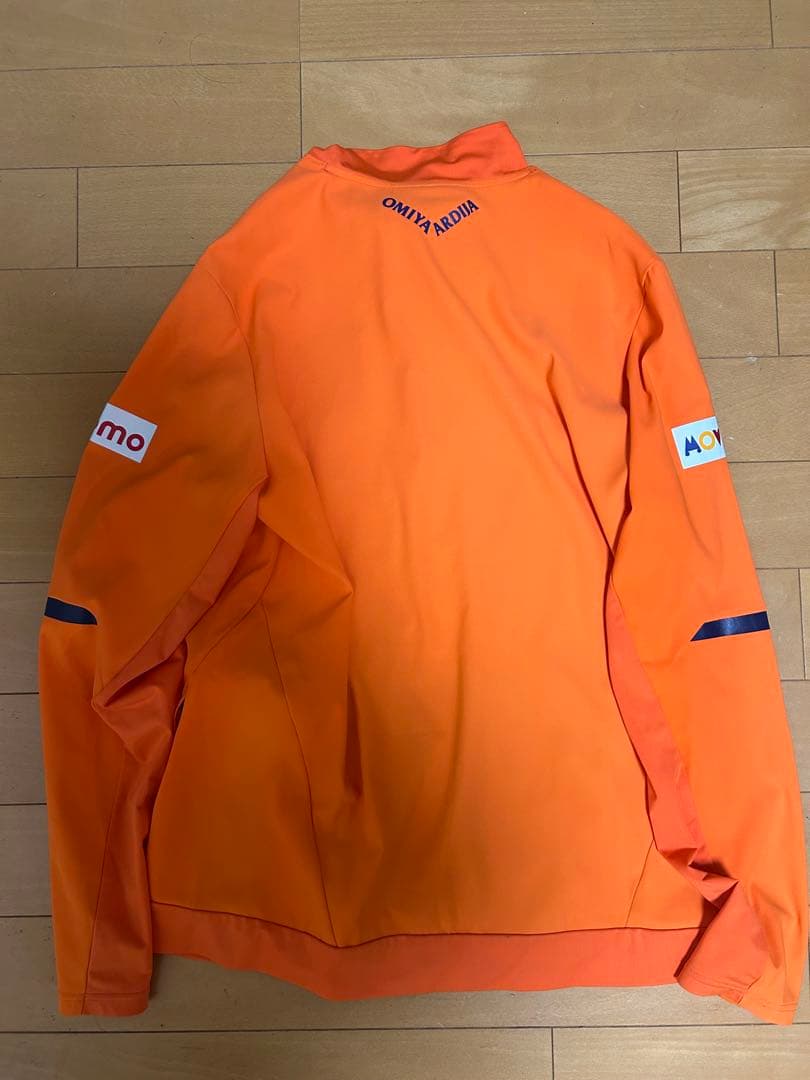 大宮アルディージャ(奥抜侃志サイン入り)長袖ジップシャツ XXL