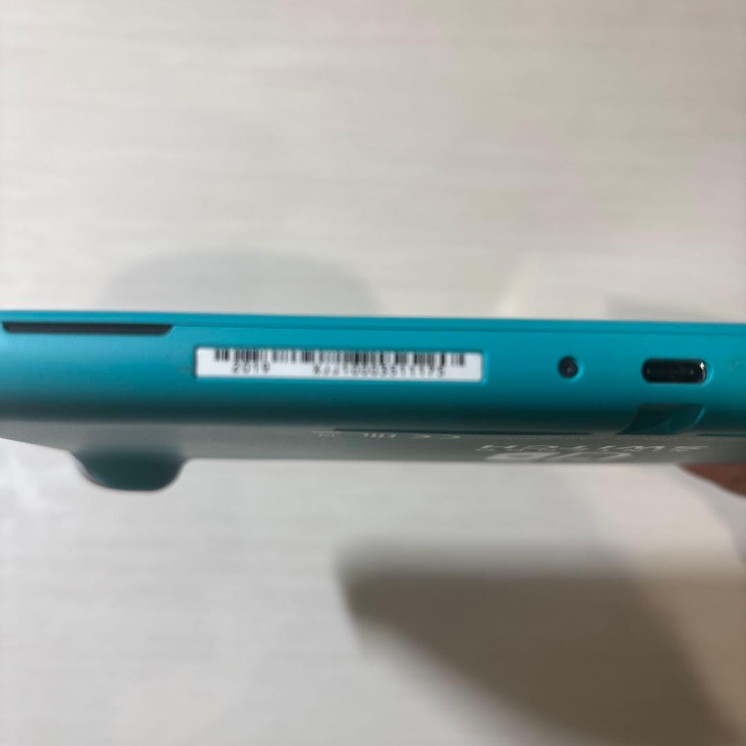 【大人気美品】Nintendo Switch Liteターコイズ(充電器付)