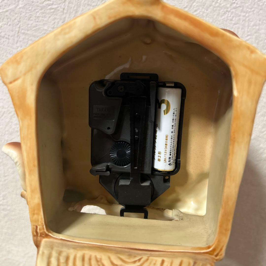 BelArt ベルアート ピーターラビット　振り子時計　陶器