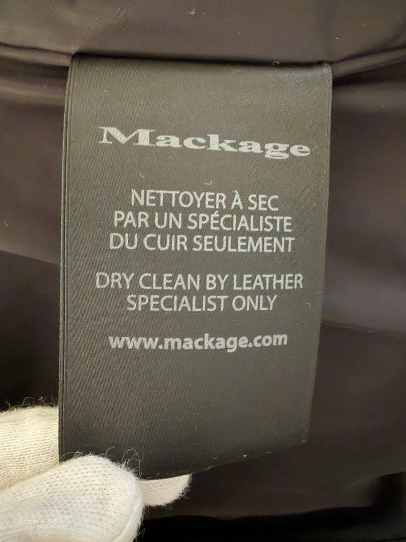 マッカージュ☆ラグジュアリーなファー付 ロングダウン