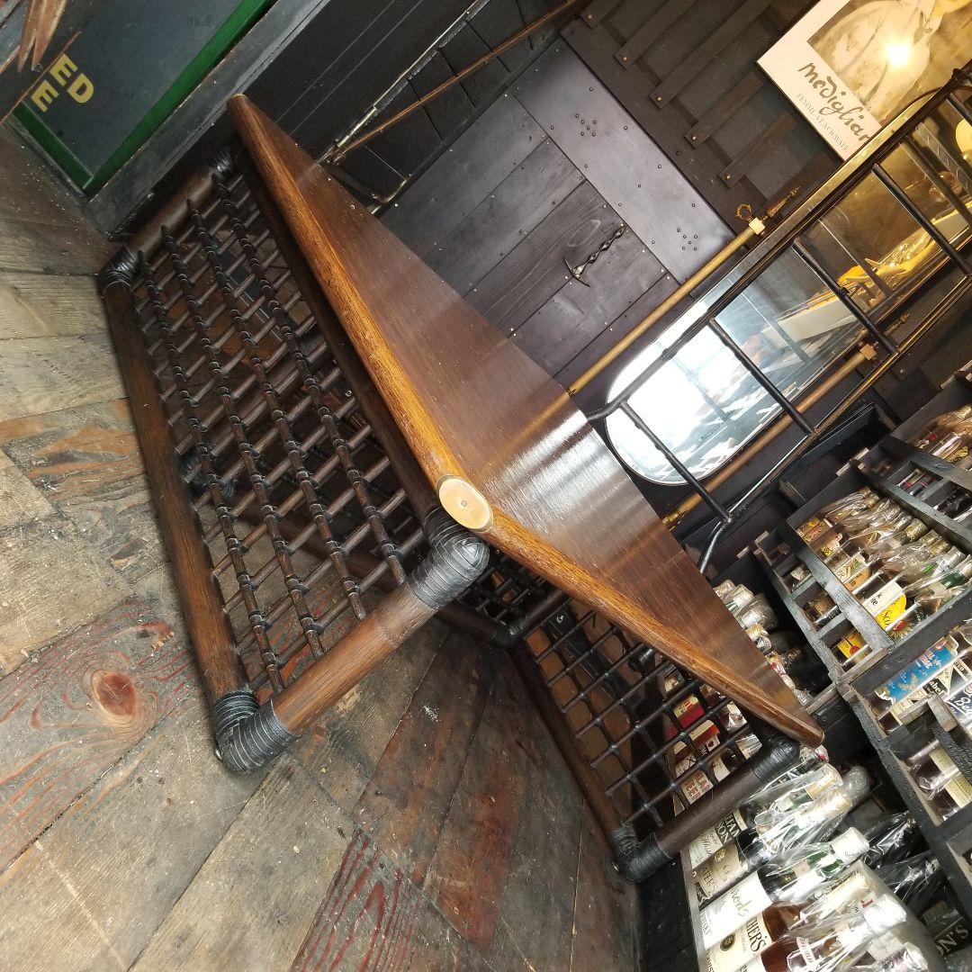 希少　1975's　B&B　アフラ&トビア・スカルパ　ラタン　テーブル