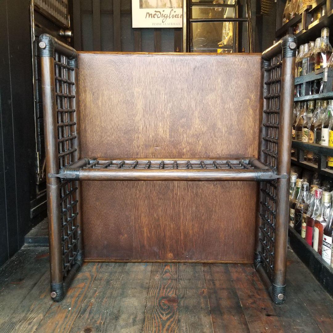 希少　1975's　B&B　アフラ&トビア・スカルパ　ラタン　テーブル