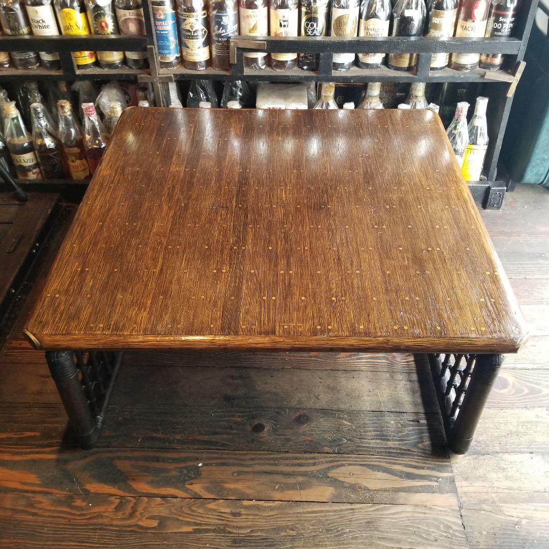 希少　1975's　B&B　アフラ&トビア・スカルパ　ラタン　テーブル