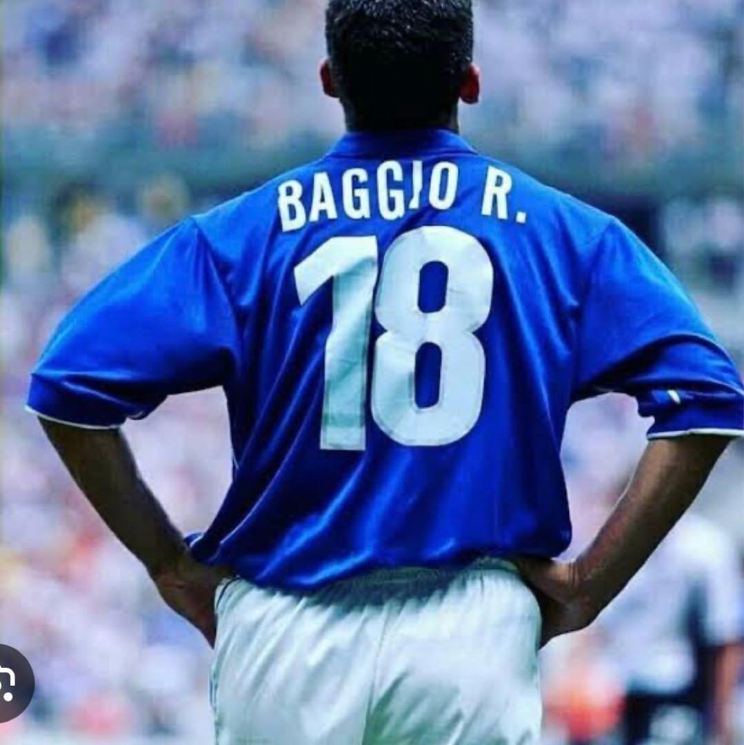 イタリア代表98 R.バッジョ フランスワールド杯本大会仕様 代表ラストモデル