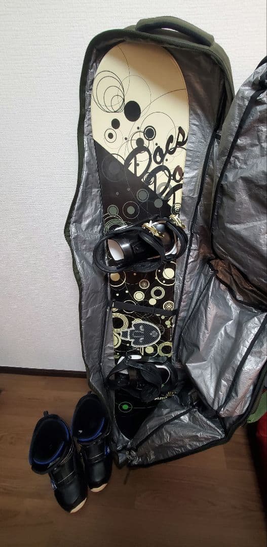 [中古] 初心者用 すぐ使える 3点セット スノーボード 板 ブーツ 靴