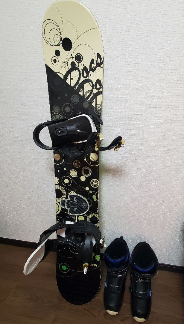 [中古] 初心者用 すぐ使える 3点セット スノーボード 板 ブーツ 靴