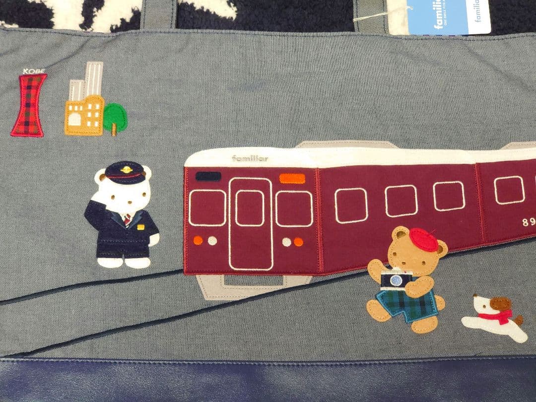 【新品未使用】✿ファミリア × 阪急電車✿ トートバッグ