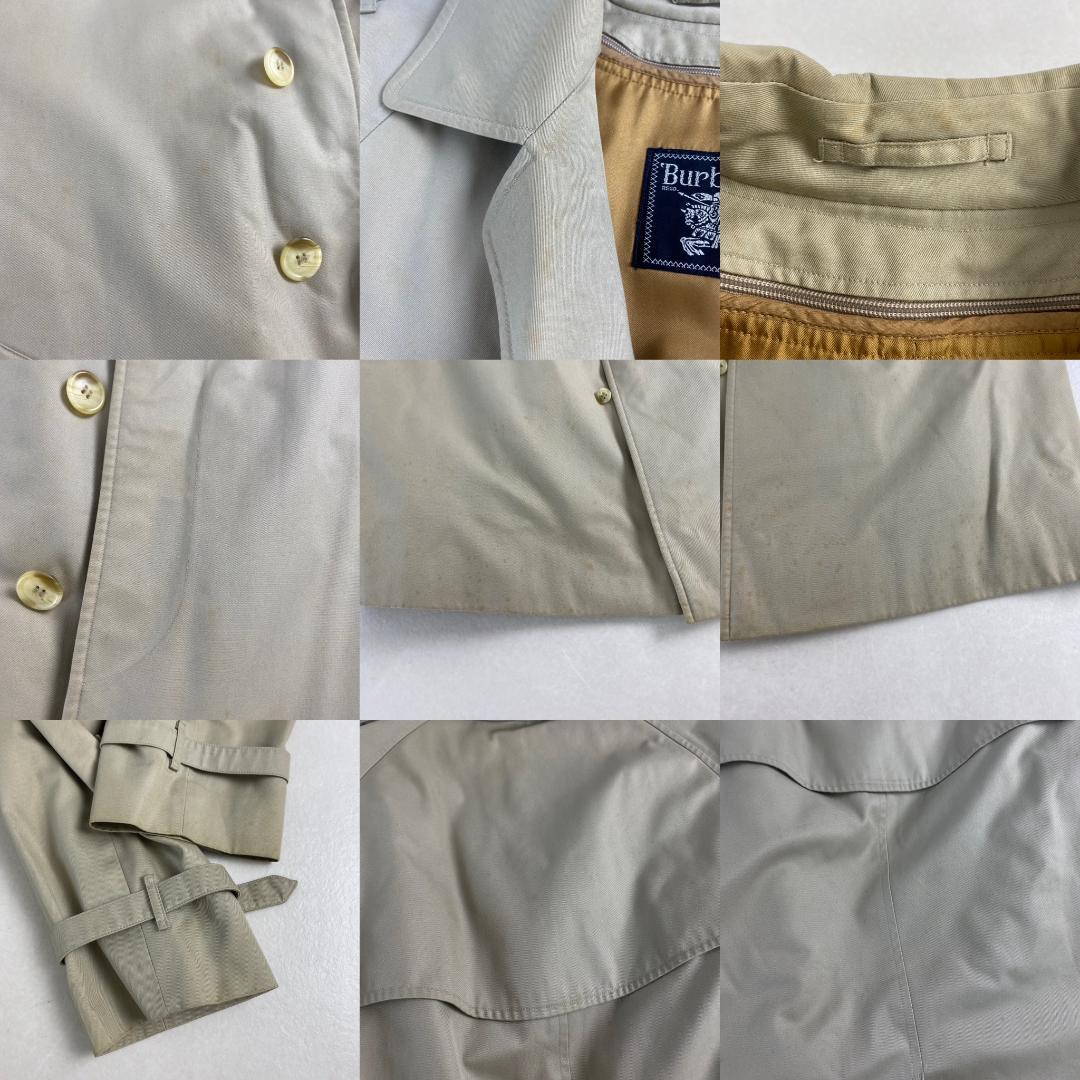 バーバリー　トレンチコート　ノバチェック　インナー付き　綿　ベージュ