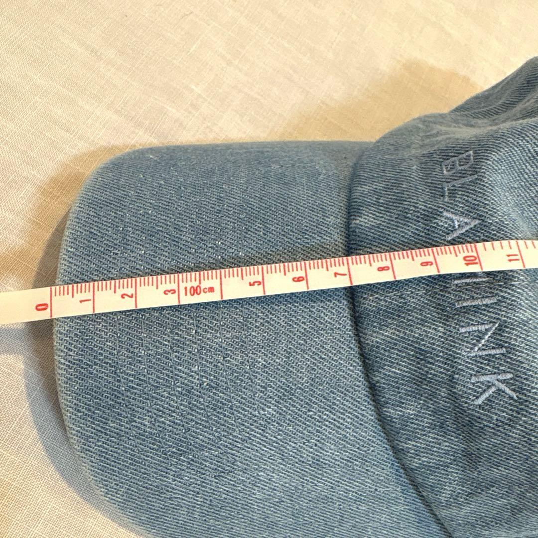 BLAMINK ブラミンク［未使用］ロゴキャップ　デニム