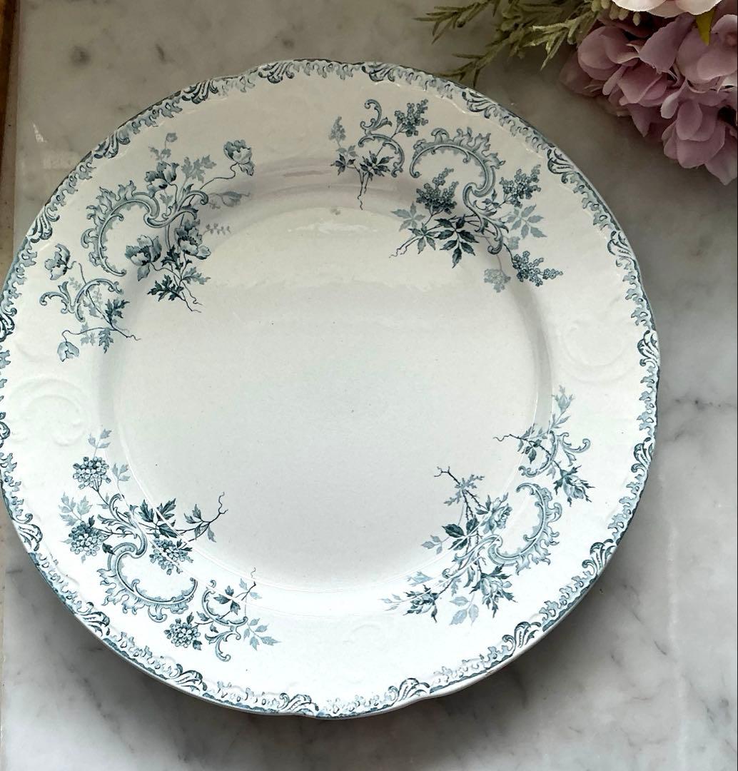 フランスアンティークプレート