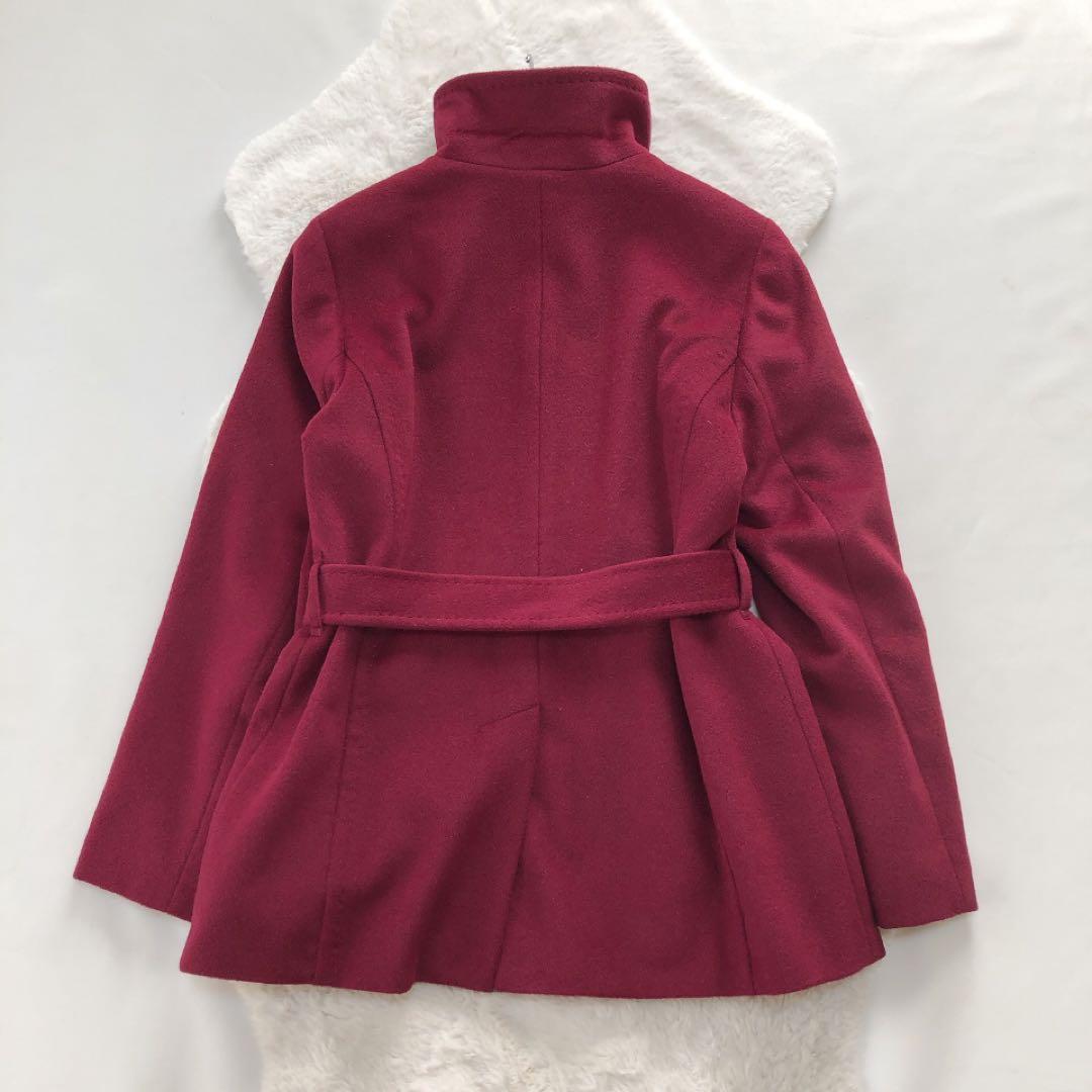 BURBERRY*バーバリーロンドン　上質アンゴラコート　大きいサイズ44