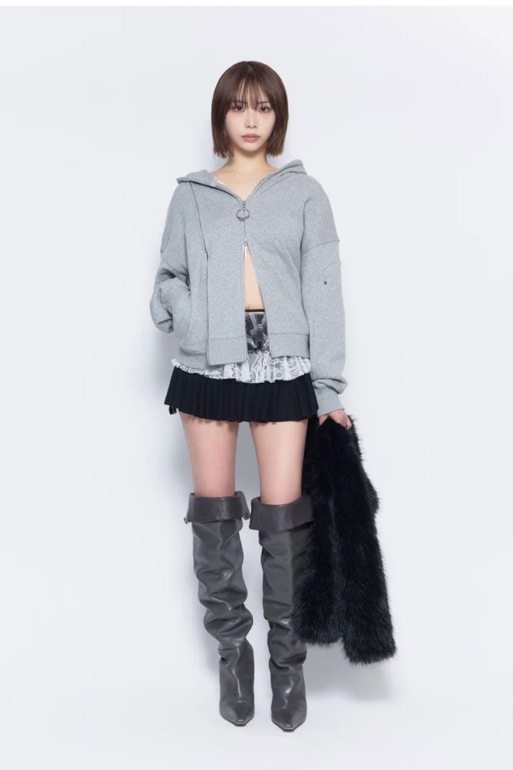 スカート theredthread S half mini skirt bug check