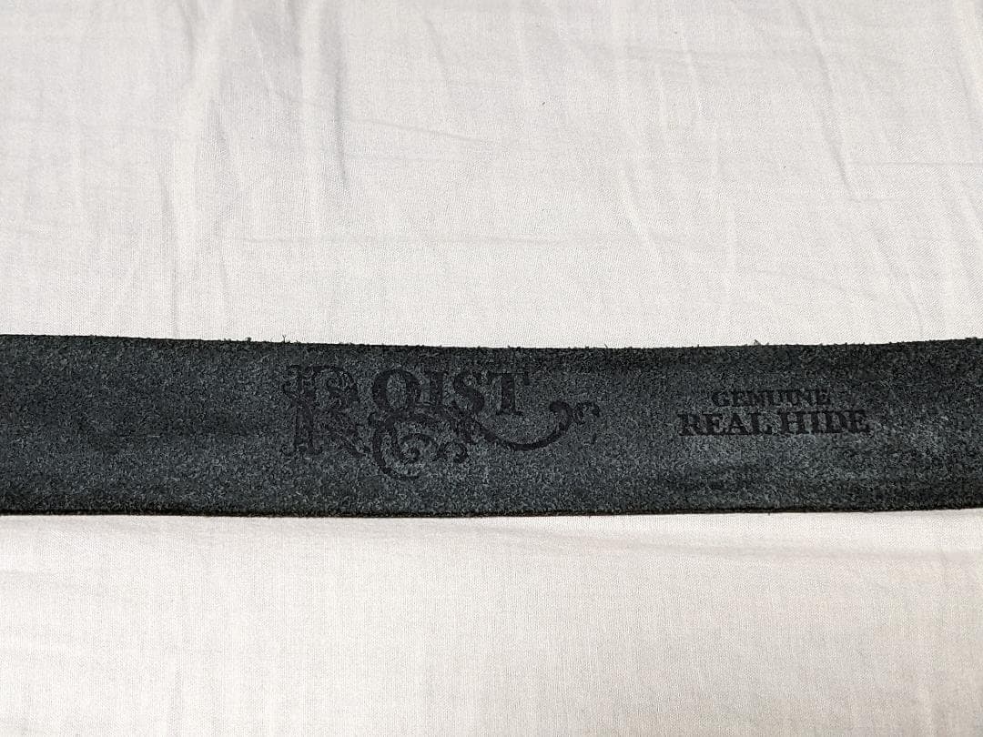 美品 ROIST ロイスト スタッズベルト レザーベルト ブラック HTC