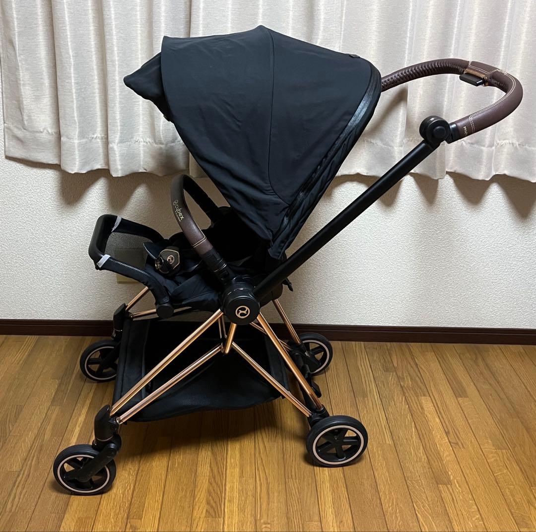 【専用】cybex サイベックス ミオス ローズゴールド レインカバー　ホルダー