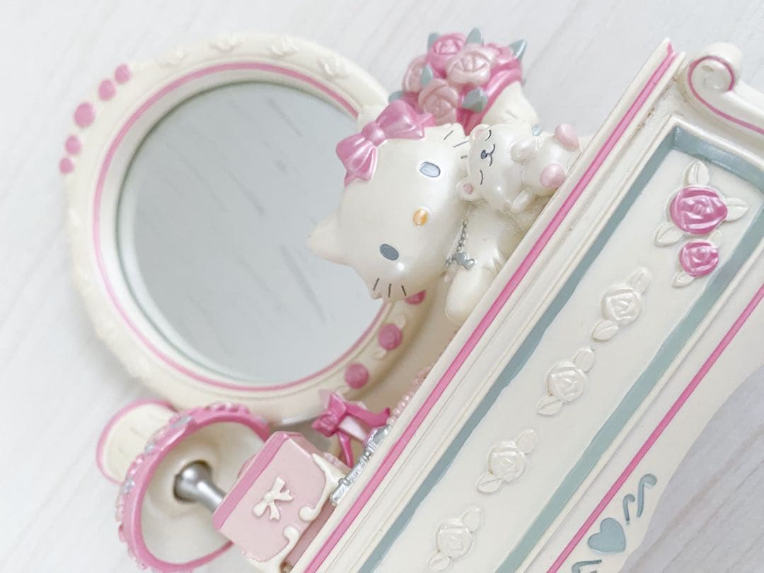 チャーミーキティ 鏡 ミラー ドレッサー 当時物 レア