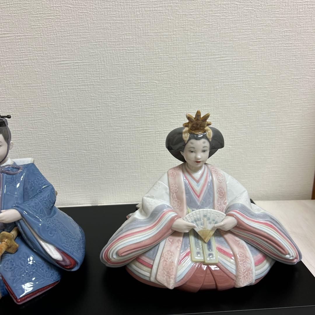 リヤドロ　雛人形 60周年記念モデル！ 正規の元箱、60年記念盾付き！新品！