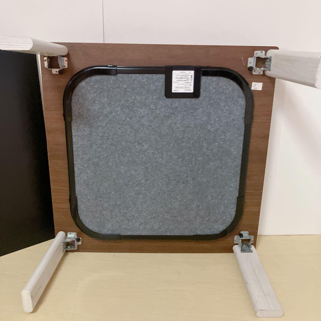 滝口木材　フラットヒーター　こたつ　折りたたみ脚　こたつテーブル　木製　コタツ