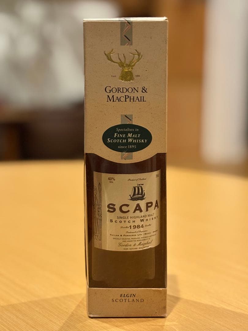 ウイスキー Gordon & MacPhail Scapa 1984