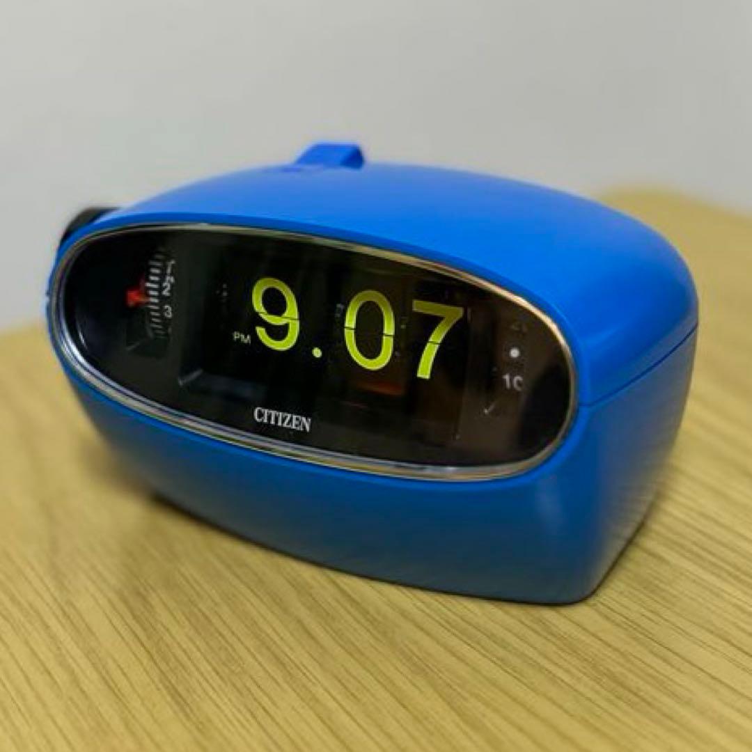 【メンテ済み・動作正常】CITIZENパタパタ時計 ハイリーフ 5RD023