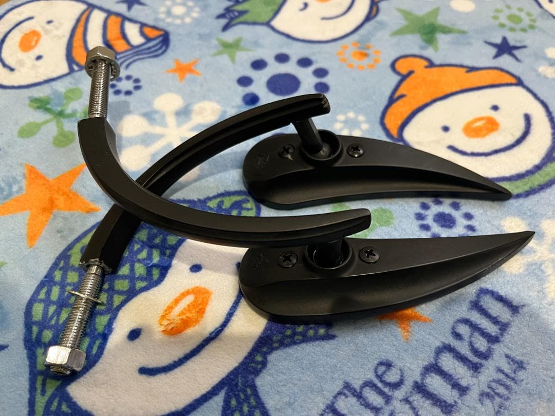 ハーレー アレンネス ミラー ラッドⅡ ティアドロップ 左右セット