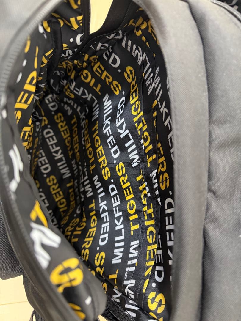 MILKFED. × TIGERS BACKPACK BLACK 阪神タイガース