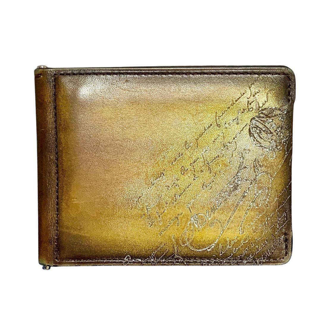 ベルルッティ マネークリップ カードケース カリグラフィ