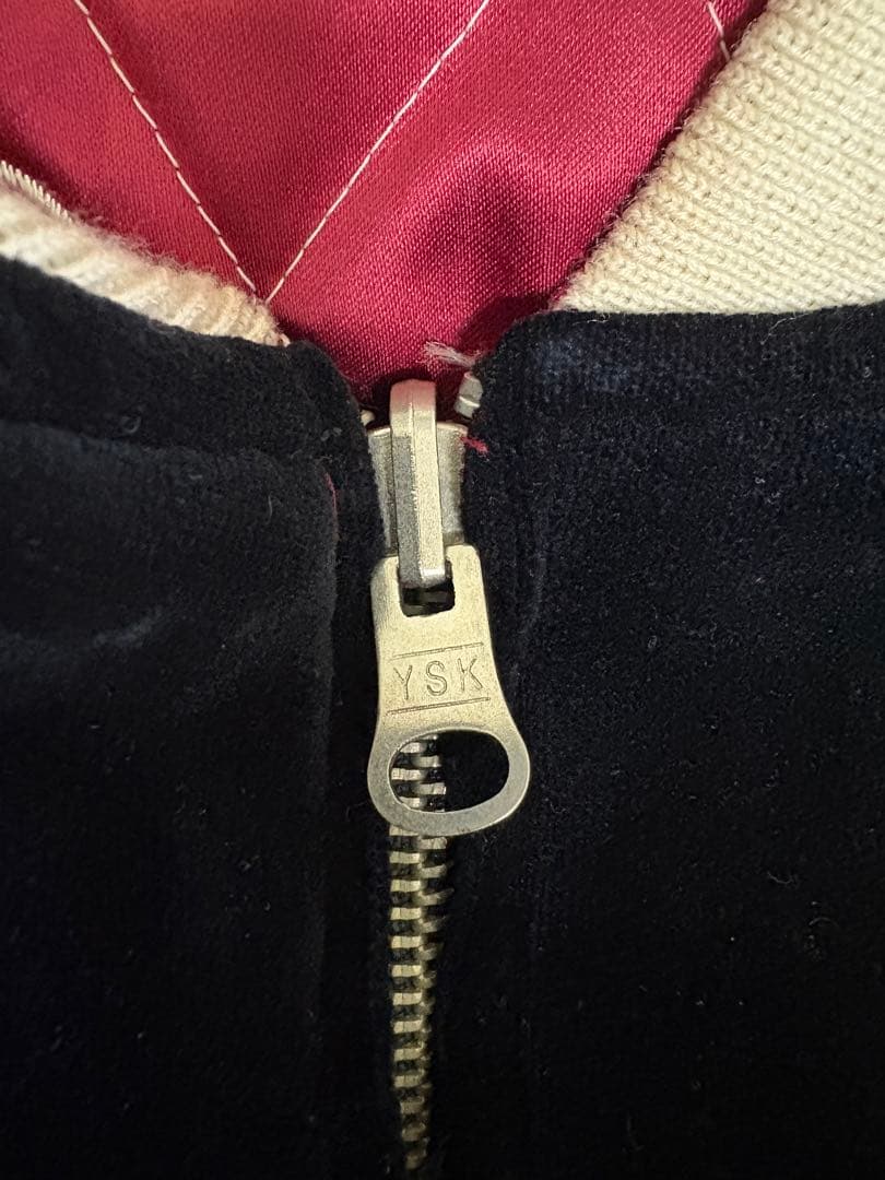 別珍　アラスカ　スカジャン