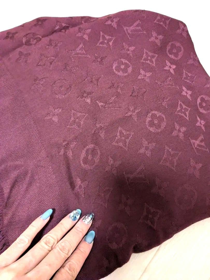 ♡LOUIS VUITTON♡バーガンディ ストール