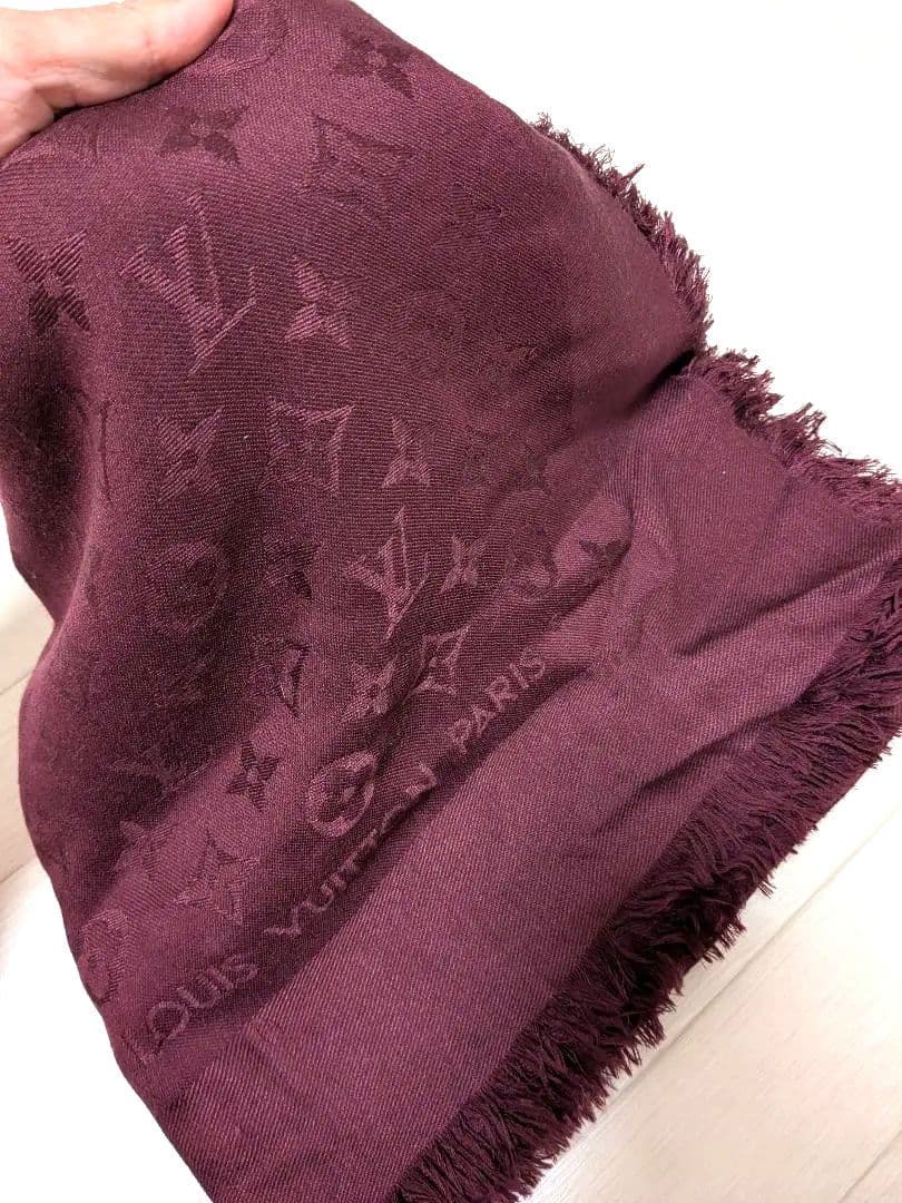 ♡LOUIS VUITTON♡バーガンディ ストール