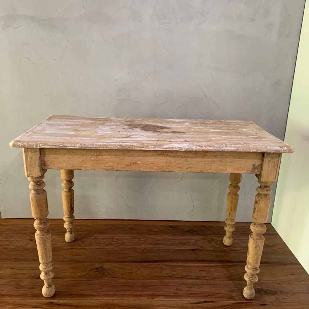 アンティークテーブル　ヨーロッパデスク　什器　フランスアンティーク　机