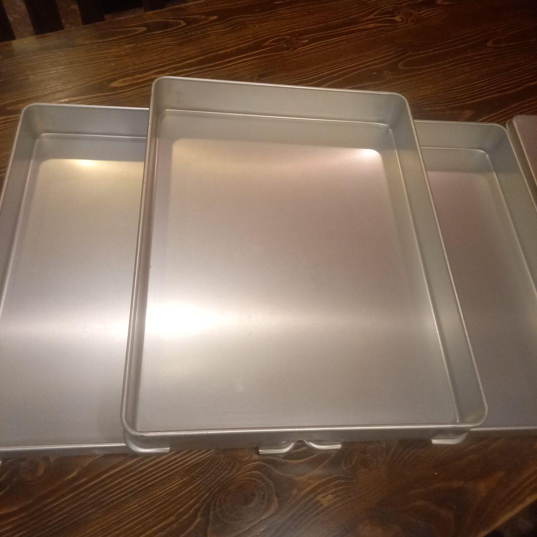 EBM 50 アルミバット 400/300/50３枚、蓋２枚