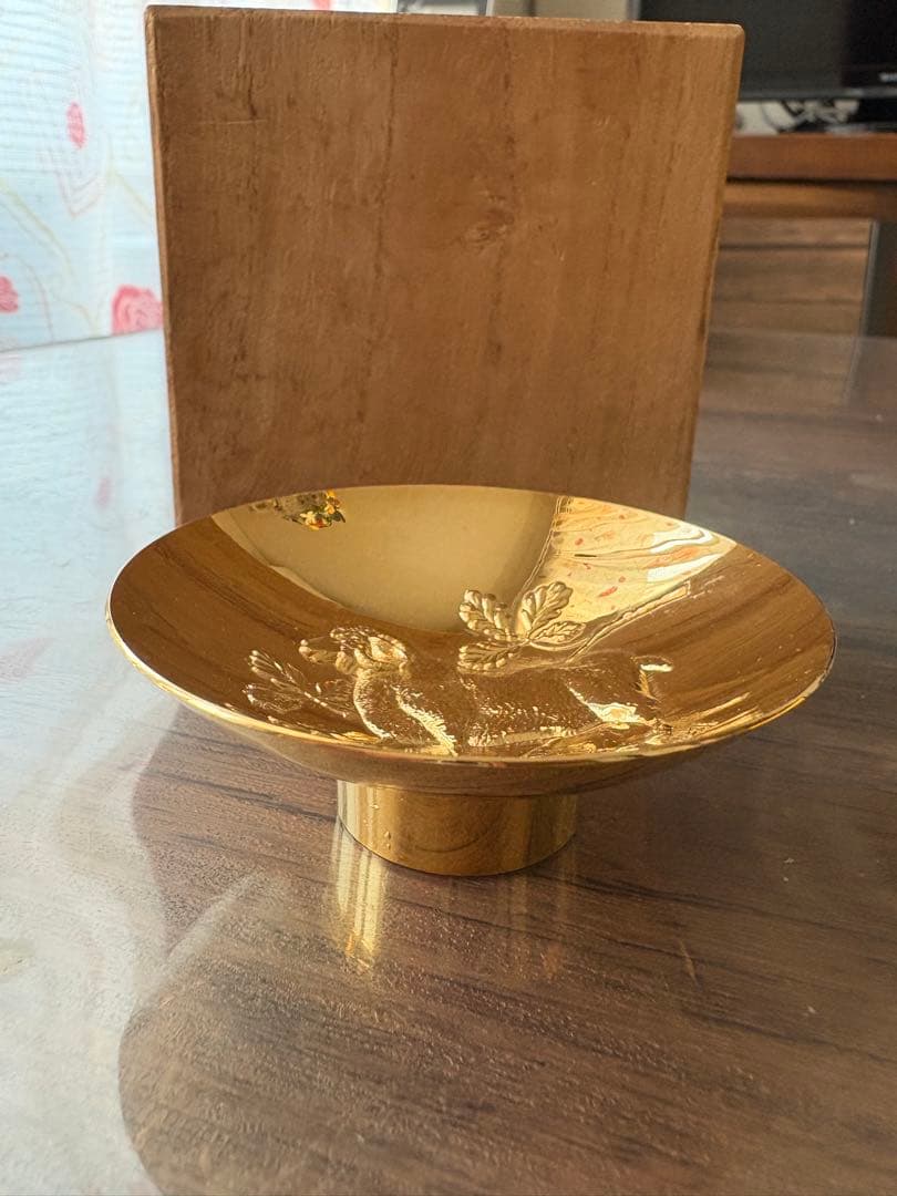 盃 金メッキ24K