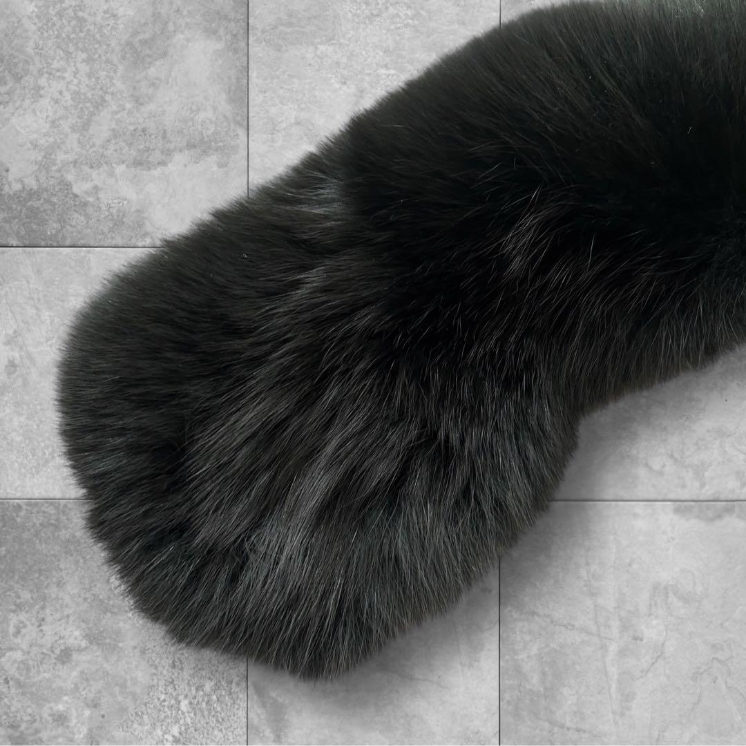 【カシミヤ100%】bistrot cinq ロングコート ファー 2way L