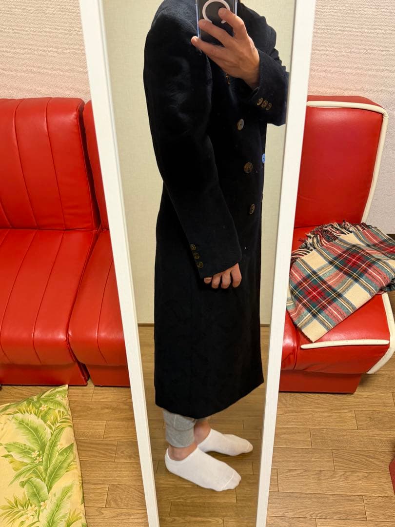 ジャンポール ゴルチエ ロングコート ブラック