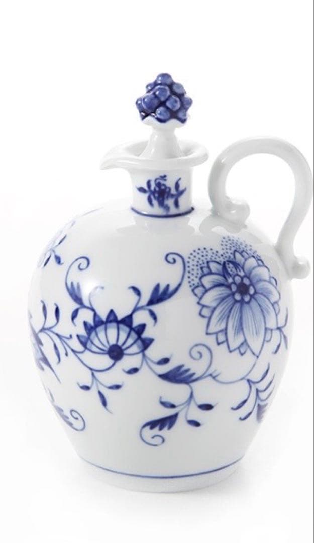 マイセンMeissen ブルーオニオン　リキュールボトル　新品未使用品