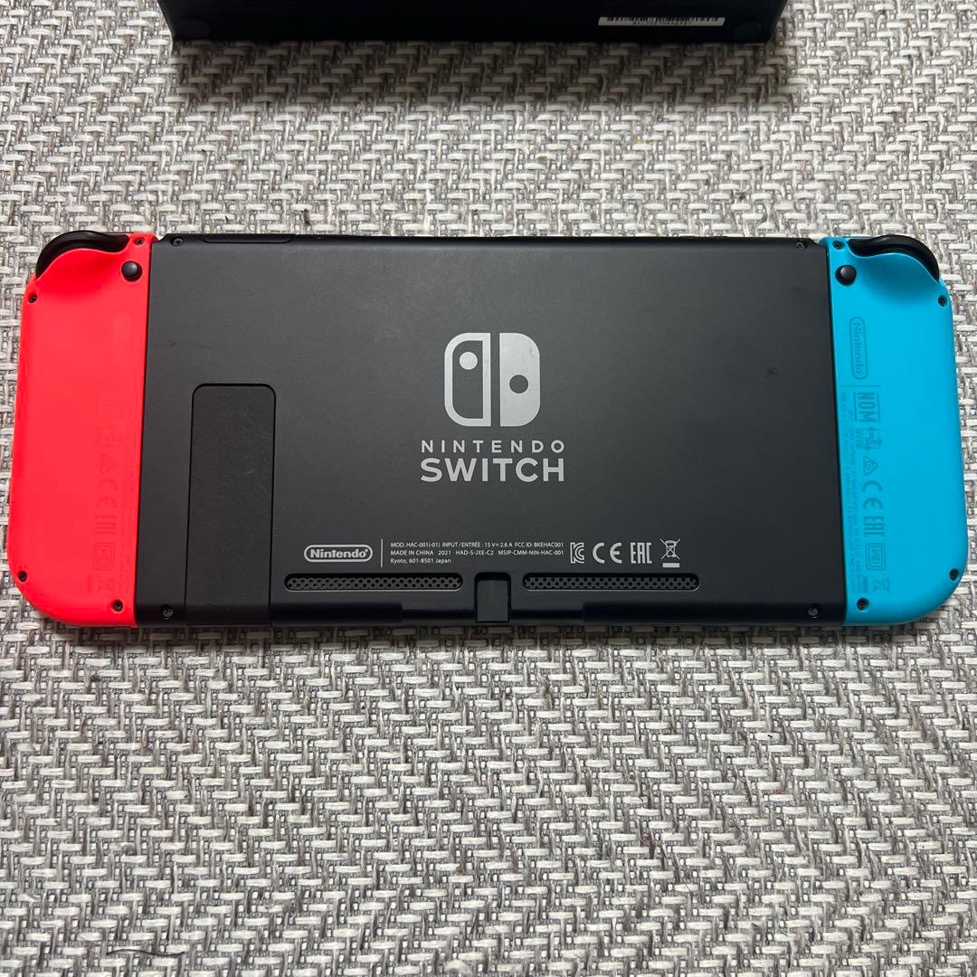 Nintendo Switch 赤青本体 ドック付き　※箱無し