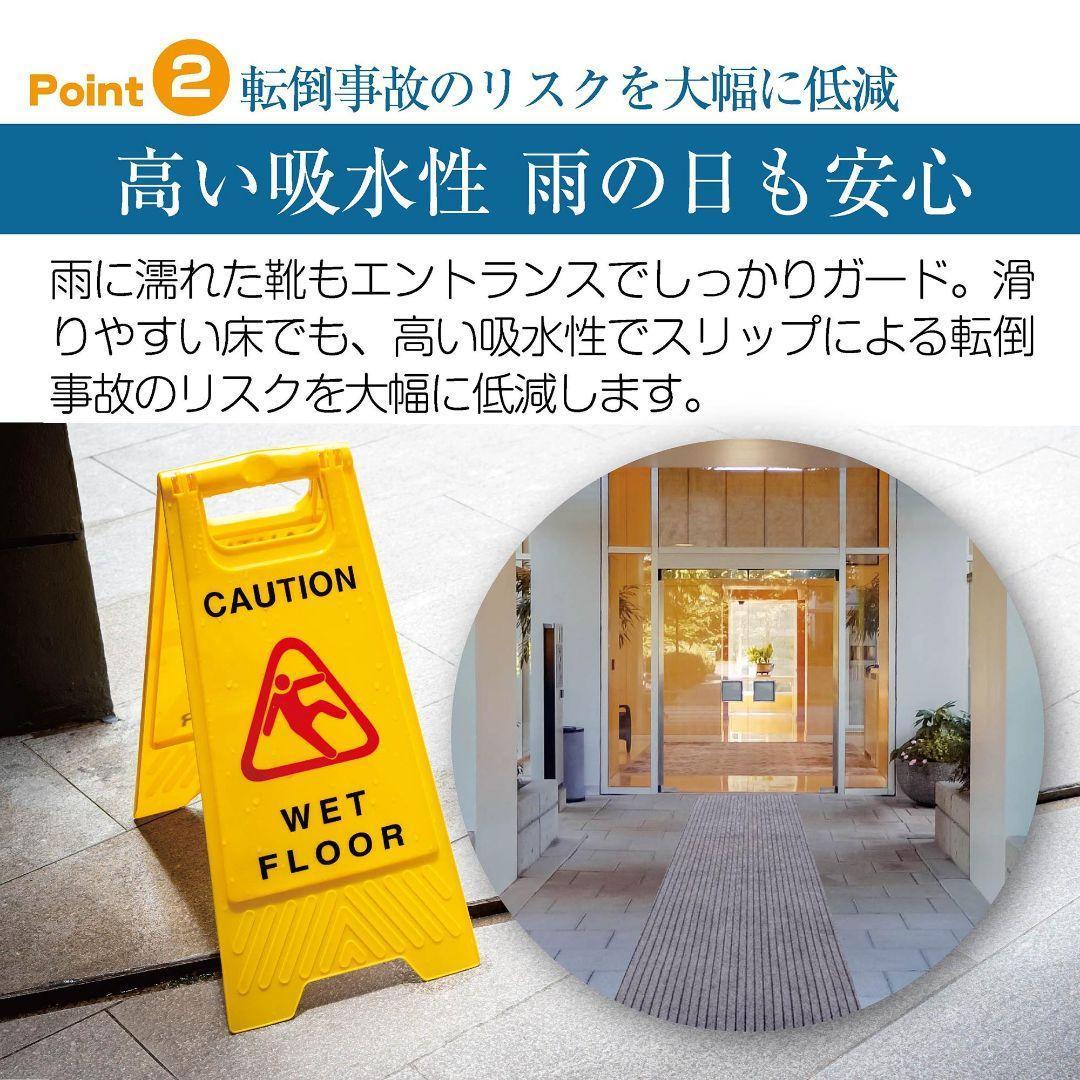 玄関マット フロアマット 多用途 90cm×7m 裁断自由