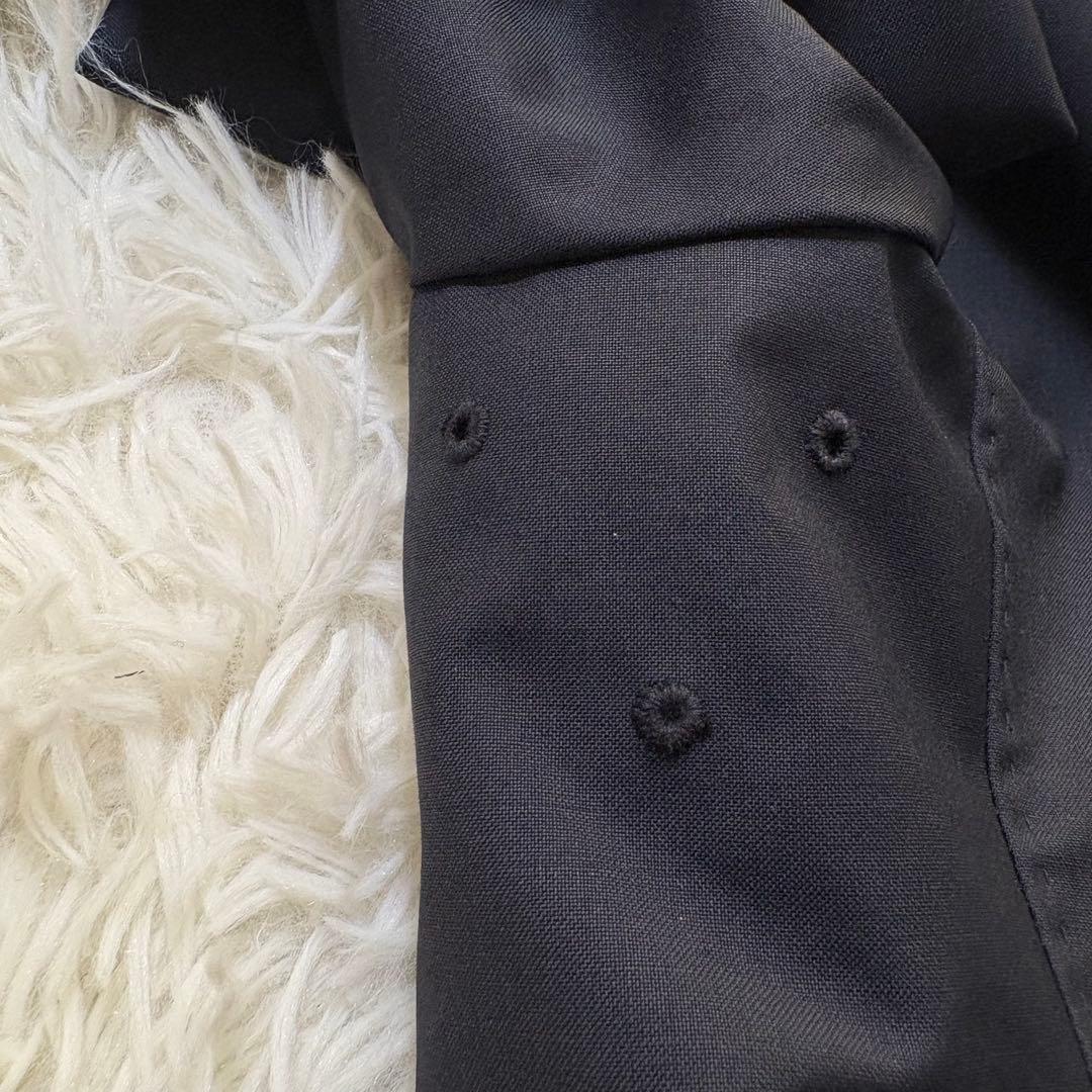 極美品 EDIFICE イタリア生地カノニコ チェスターコート ライナー付48