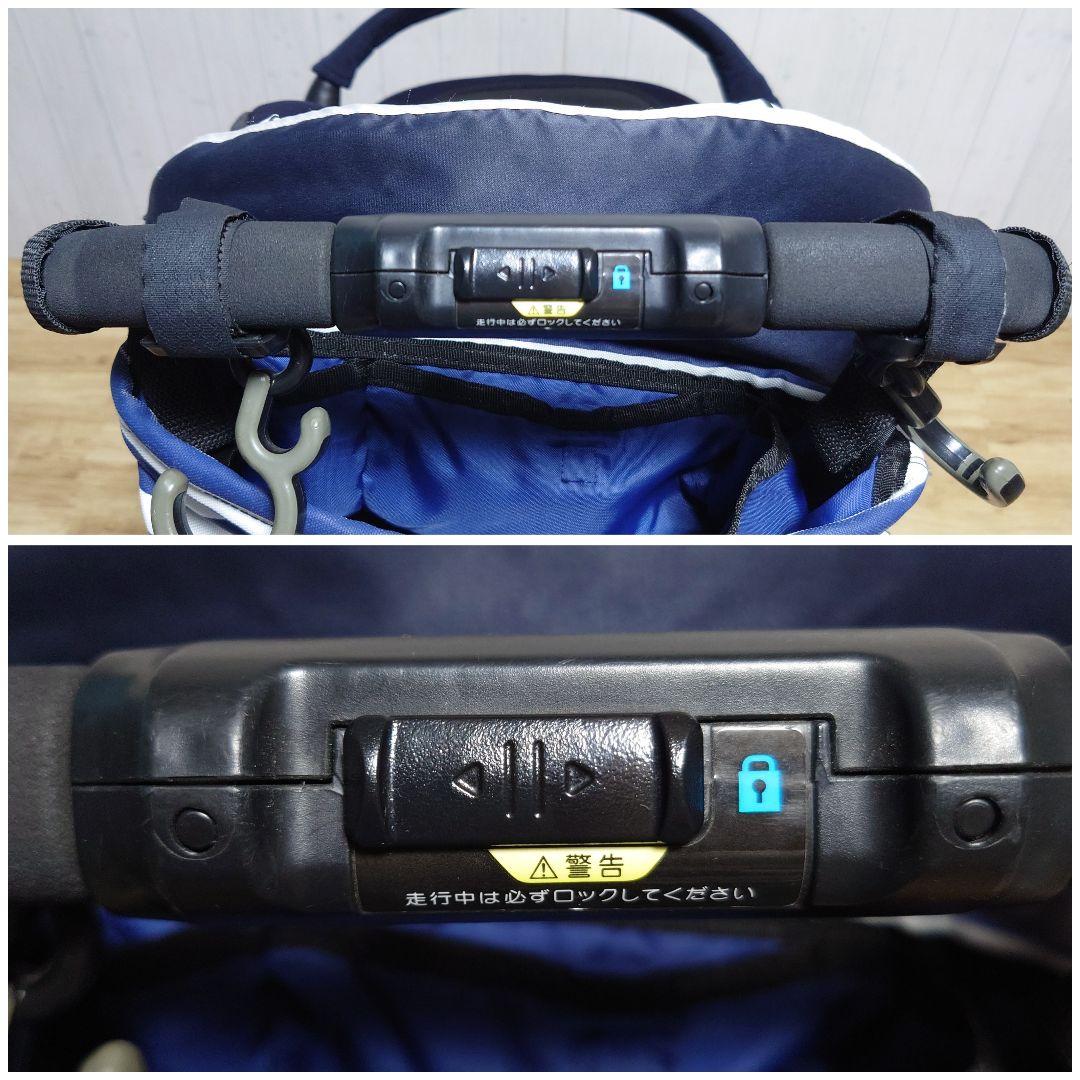 ✩美品✩ コンビ スゴカル ハンディ エッグショック ネイビー ベビーカー