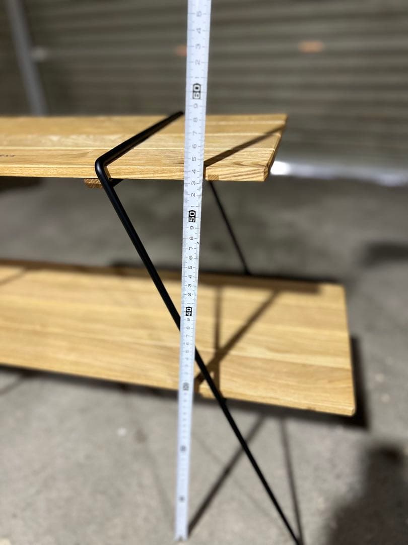 ミニマルワークス　モカシェルフ　キャンプ