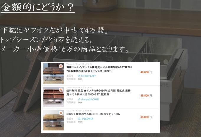 ●未使用品 ●電気おでん鍋 六つ切り ●ホットクッカー ニッセイ ●NHO-6s