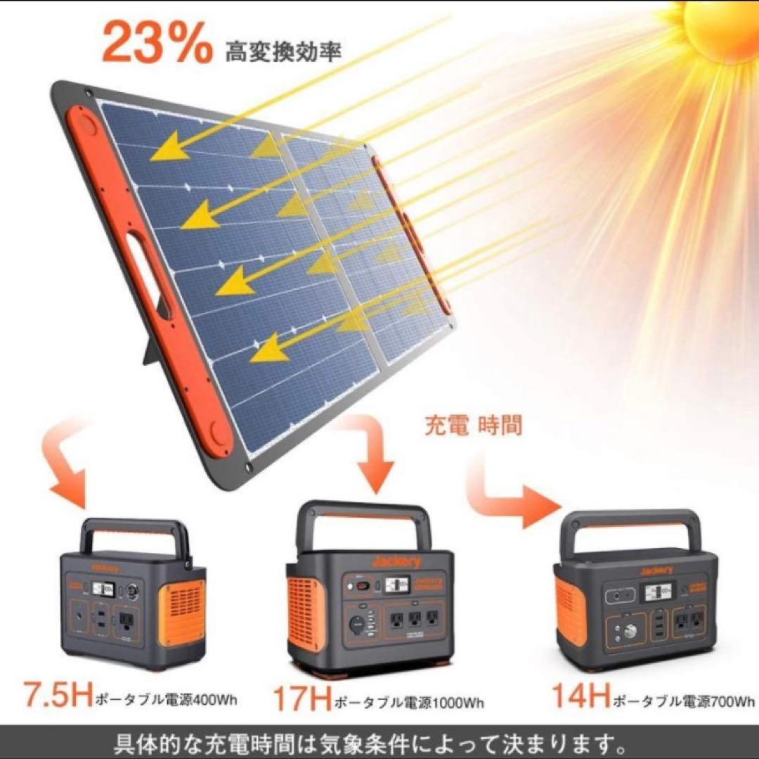 Jackery SolarSaga 100 100W ソーラーパネル